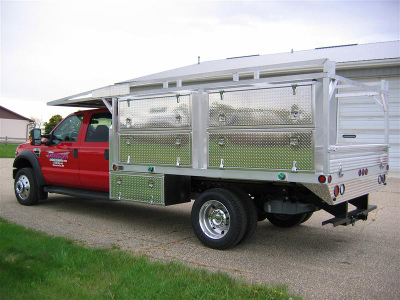 Aluminum Pickup Truck Work Flatbed